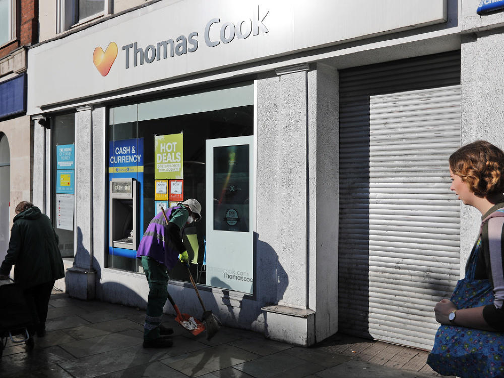Cestovná agentúra Thomas Cook skrachovala
