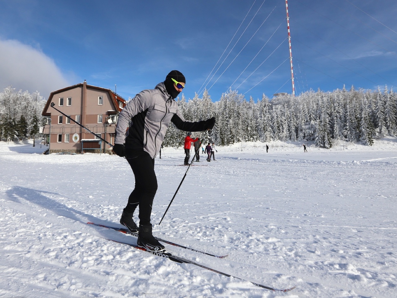 Bežecká trať na Skalke pri Kremnici