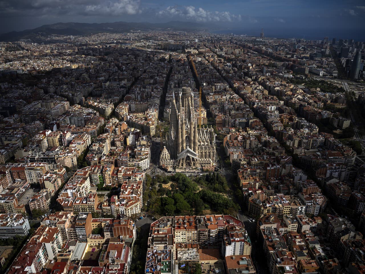 Sagrada Familia v španielskej Barcelone