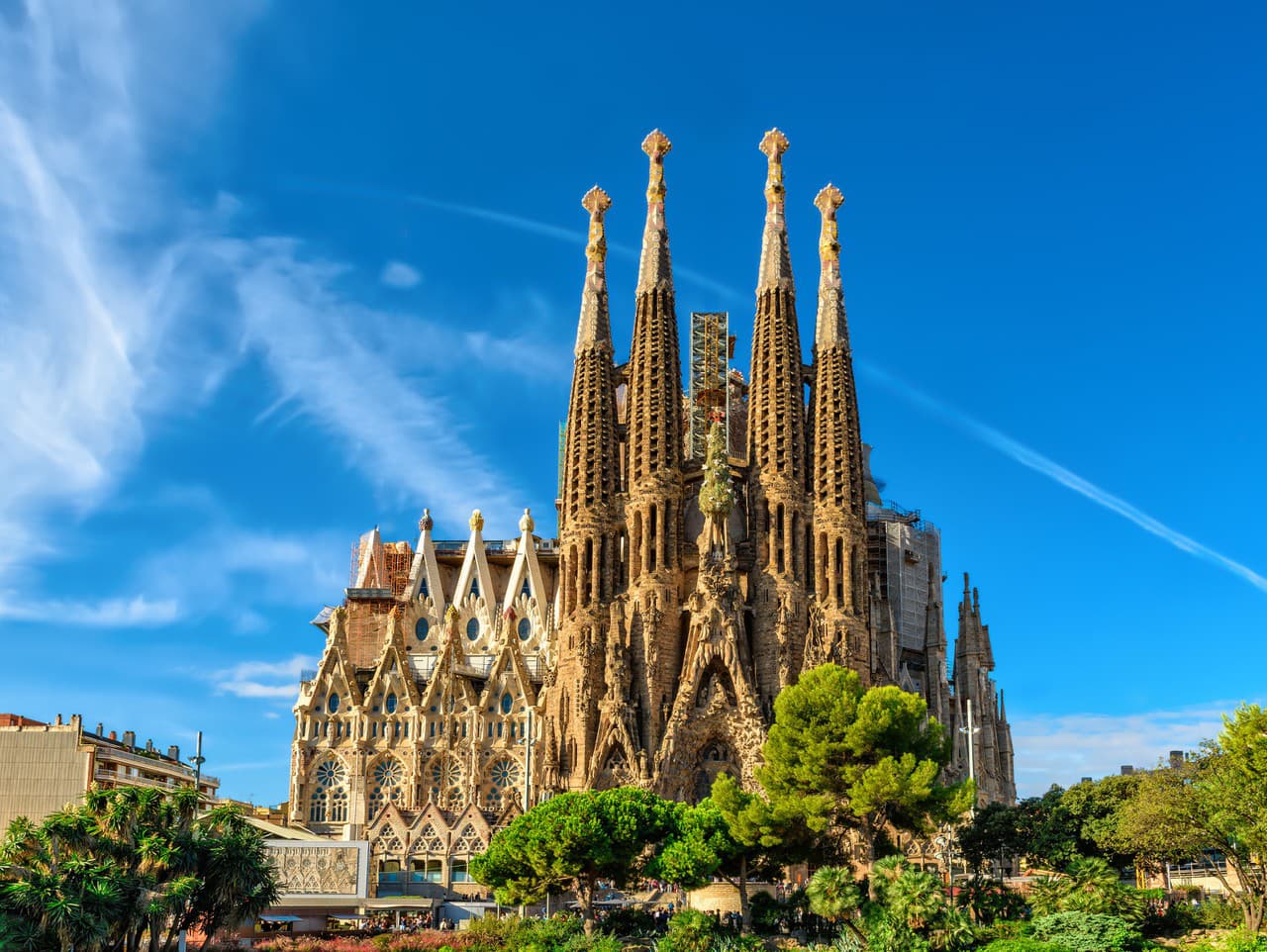 Sagrada Familia v Barcelone