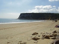 Pláž v Sundowne, Isle of Wight, Veľká Británia
