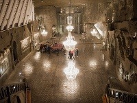 Soľná baňa Wieliczka, Poľsko