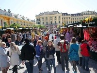 Veľkonočné trhy na zámku Schönbrunn, Rakúsko