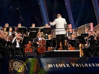Open air koncert Viedenských filharmonikov v Schönbrunne, Rakúsko