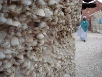 Ostrov z mušlí, ostrov Fadiouth, Senegal