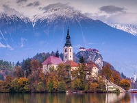 Ostrov s kostolom, Bled, Slovinsko