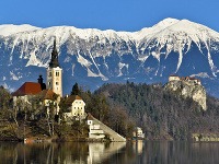 Ostrov a hrad, Bled, Slovinsko