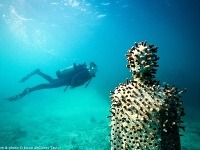 Múzeum podmorského umenia, Cancun, Mexiko