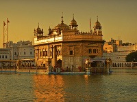 Zlatý chrám v Amritsare, India
