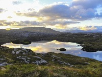 Okolie mestečka Glencoe , Škótsko, Veľká Británia