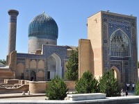 Samarkand - mauzoleum Gur Emir kde je Timur Veľký, Uzbakistan