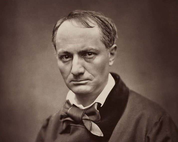 Portrét Charlesa Baudelaira, cca 1862