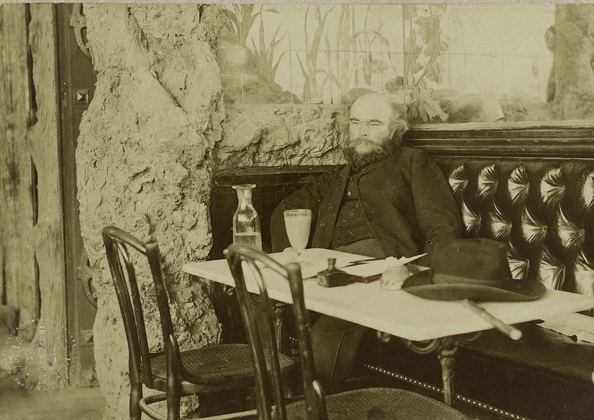 Paul Verlaine okolo roku 1892