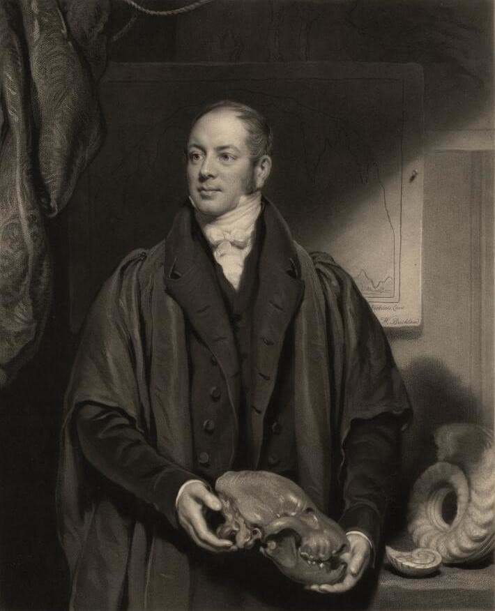Buckland na portréte S. Cousinsa z roku 1833