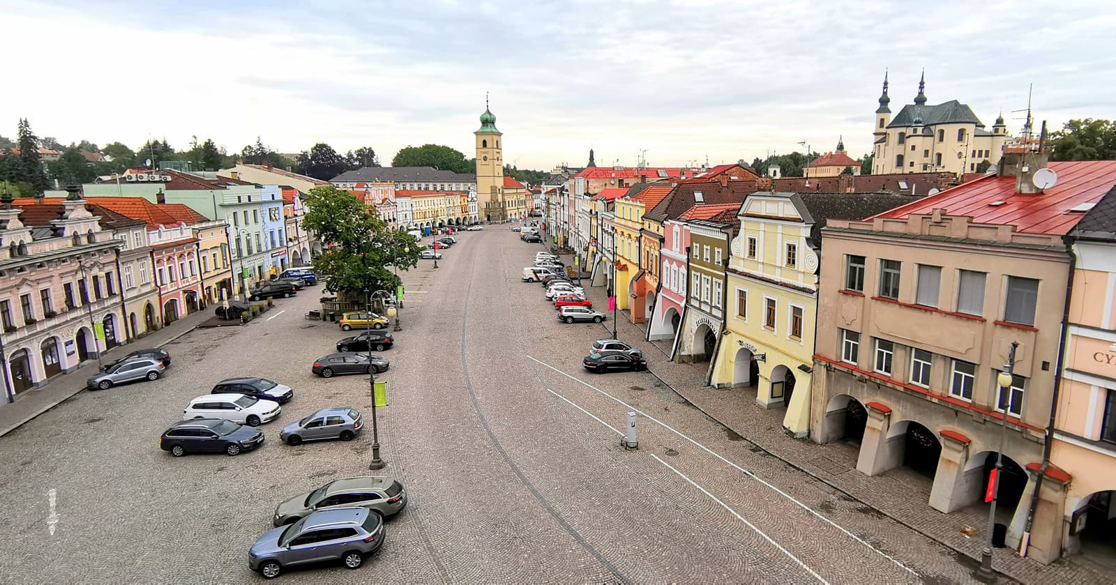 Námestie Bedřicha Smetanu v Litomyšli