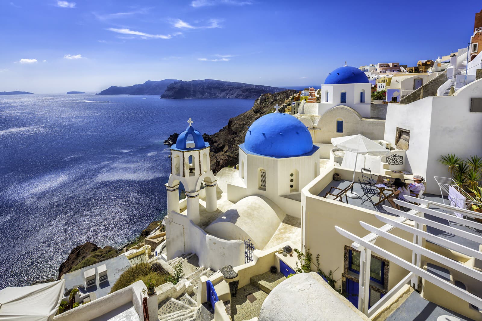 Ostrov Santorini, Grécko