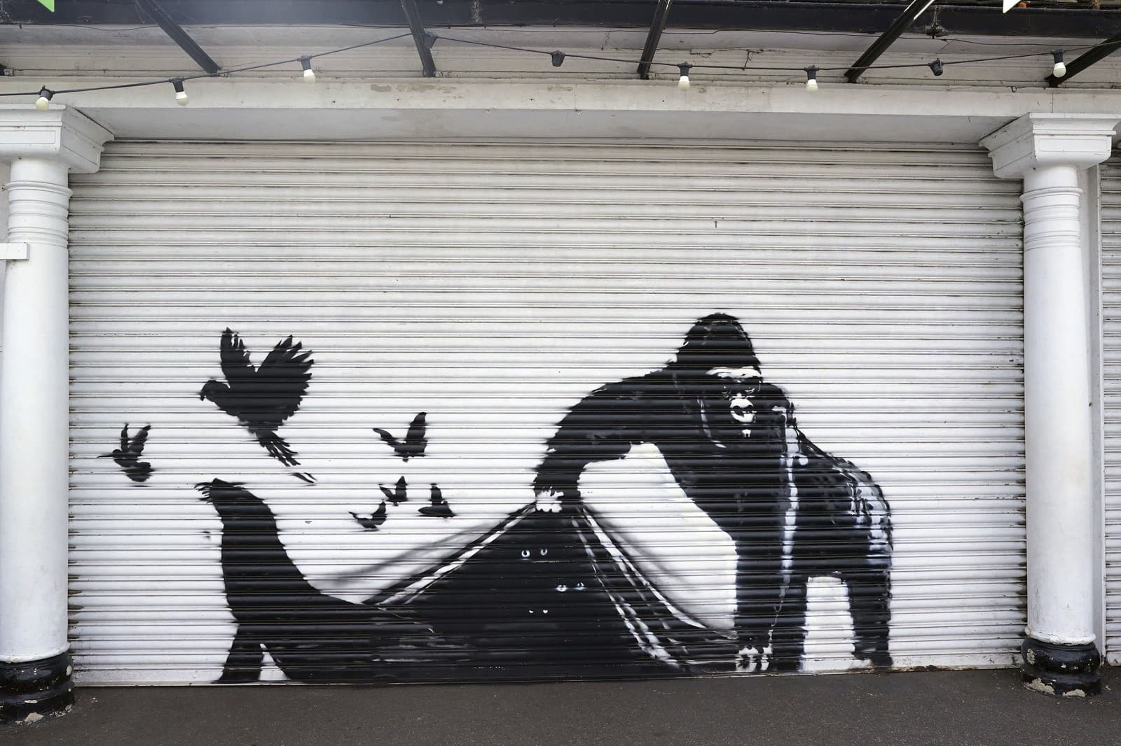 Banksy sa prihlásil k