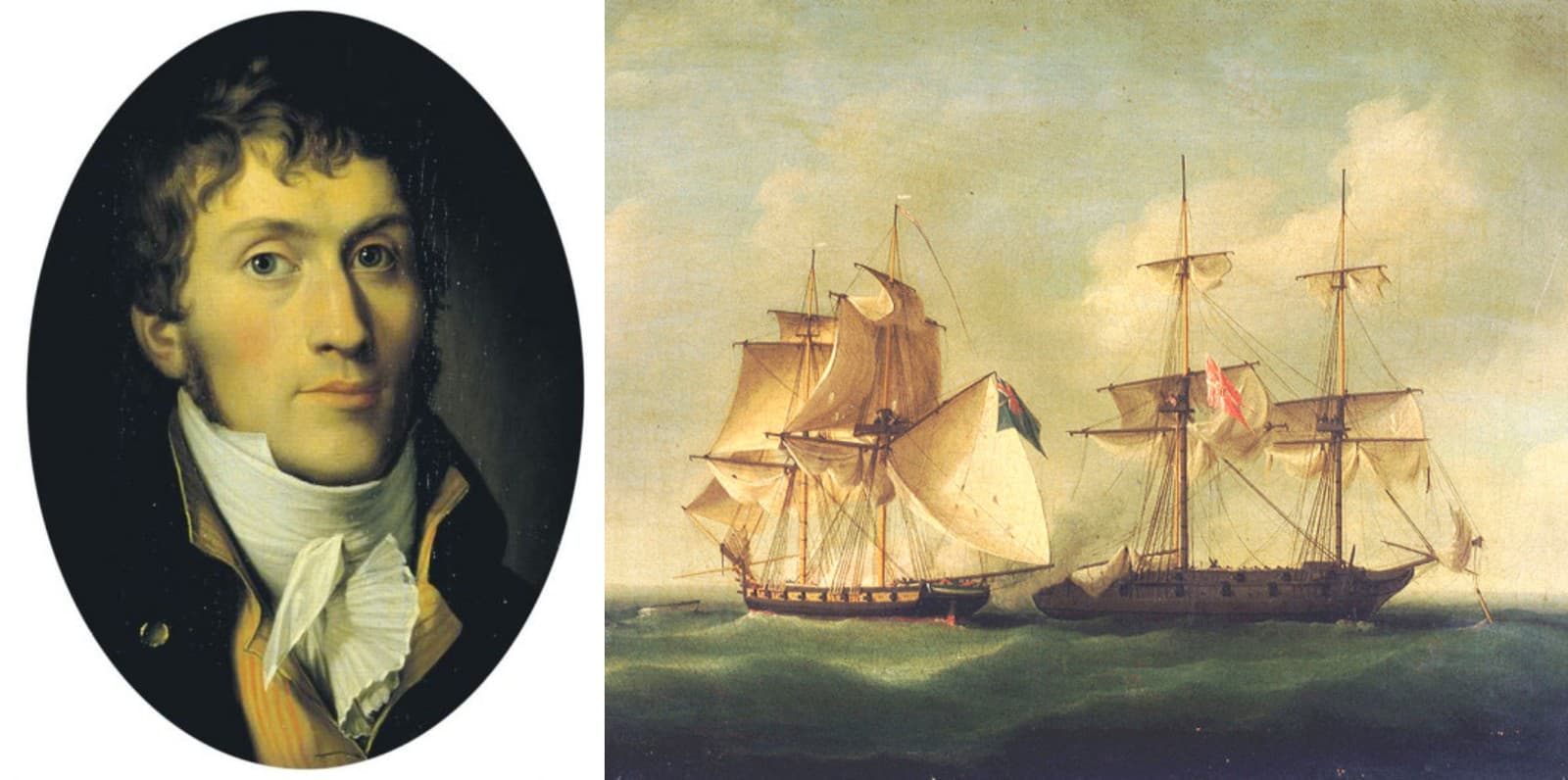 Jorgen Jorgenson a britská a dánska loď