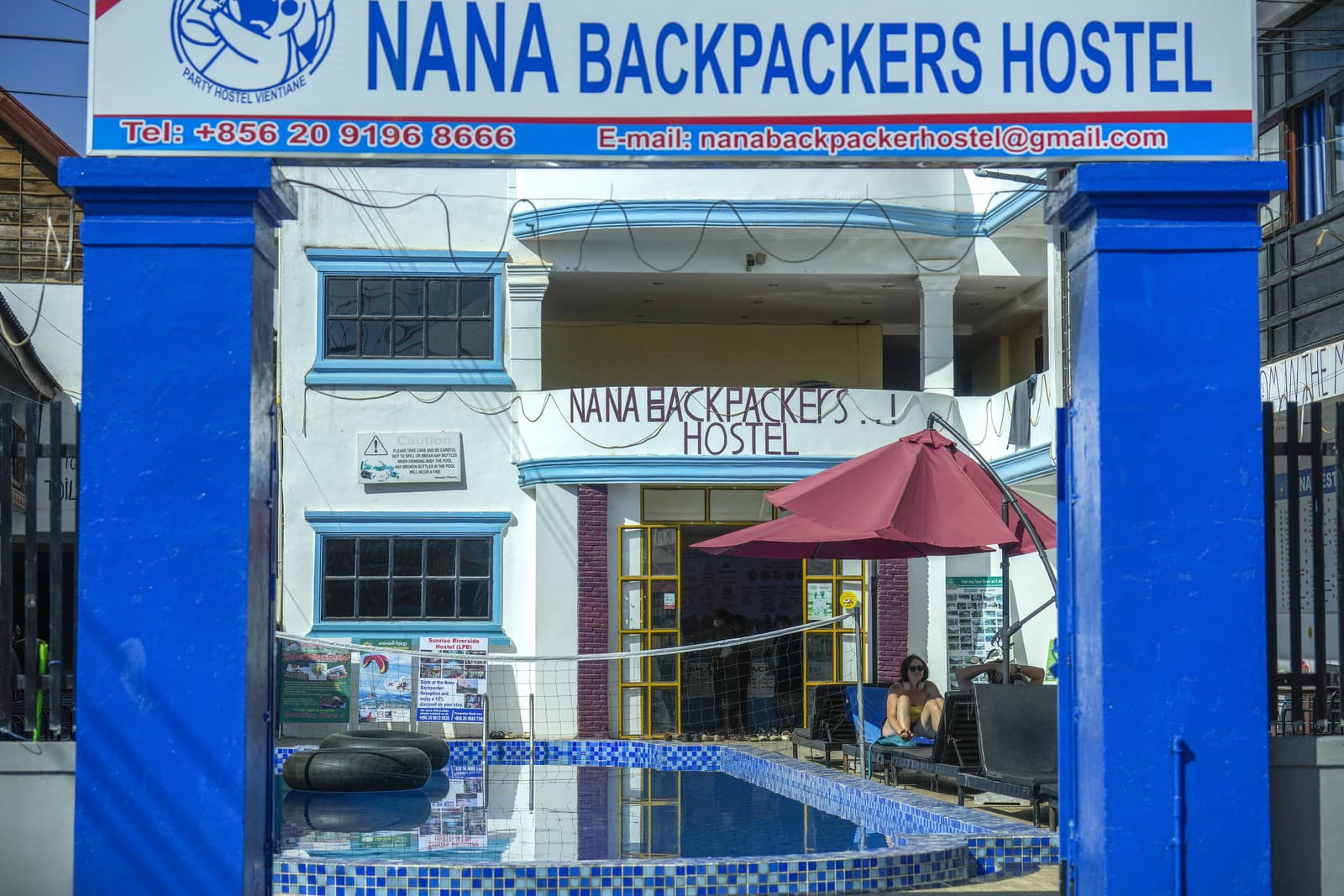 Hostel Nana, kde dve obete bývali