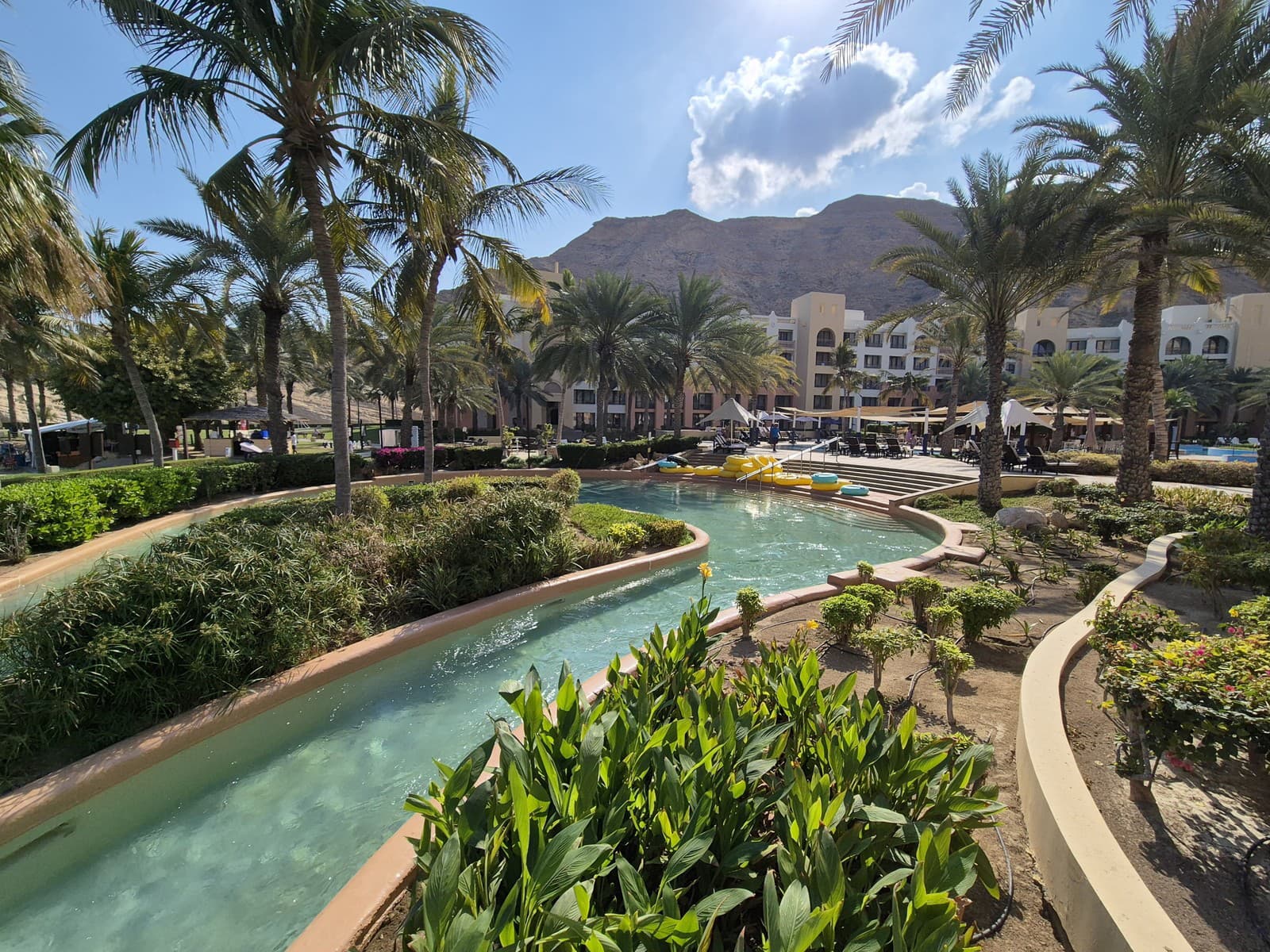Lazy river v hoteli Al Waha