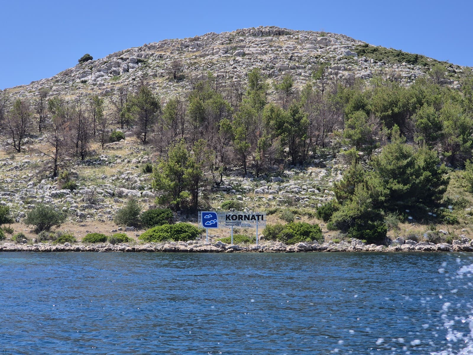 Chorvátske Kornati vraj Boh