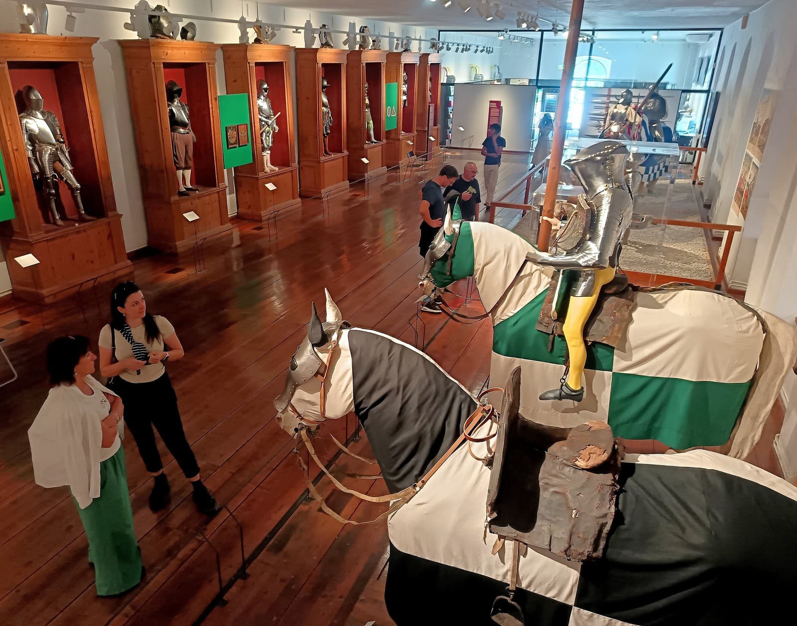 Zbrojnica Kunstkameru na zámku Ambras