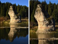 Obec Chmeľnica sa snaží zachrániť kamennú prírodnú pamiatku Skalná ihla