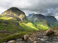 2. Trojvršie Three Sisters v škótskom údolí Glencoe