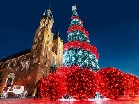 Vianočný Krakov, Poľsko Vianočný Krakov, Poľsko