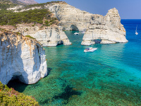 Ostrov Milos, Grécko Ostrov Milos, Grécko