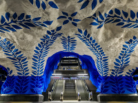 Stanica T-Centralen, Štokholm, Švédsko