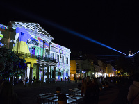 Projekčný mapping slovenského kolektívu Nano Vjs pod názvom  Reality shift