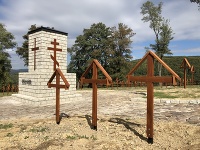 Pamätník s krížmi vo Pamätník s krížmi vo