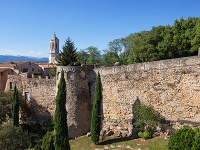 Mestské múry, Girona, Španielsko