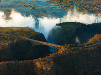 Viktóriine vodopády, Zimbabwe