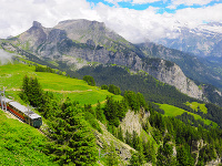 Historická horská železnica, Schynige Platte, Švajčiarsko