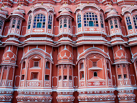 Palác Hawa Mahal v Džajpure