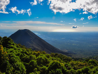 Sopka Izalco v Salvádor