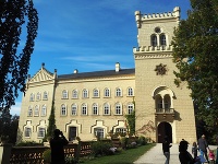 Zámok Chyše na západe Zámok Chyše na západe