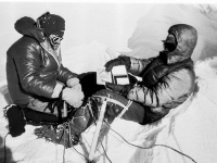 Zoltán Demján a Jozef Psotka na vrchole Mount Everestu