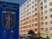 Erb a sídlisko v Rajci
