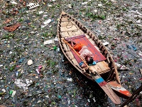 Rieka Buriganga je najšpinavšou Rieka Buriganga je najšpinavšou
