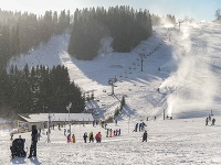 Lyžovanie v lyžiarskom stredisko Donovaly