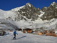 Na snímke skialpinista sa Na snímke skialpinista sa