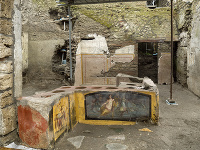 Archeológovia v Pompejach vykopali pult na podávanie teplých jedál