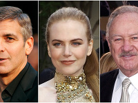 George Clooney, Nicole Kidman a Gene Hackman. © TASR/AP