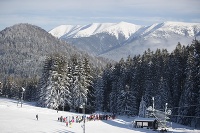 Na snímke lyžiari v zimnom stredisku Park Snow Donovaly