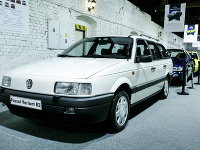 Snímka z výstavy Volkswagen 30 rokov „made in Slovakia“ v Slovenskom technickom múzeu - Múzeu dopravy v Bratislave, na ktorej je vystavených 13 špeciálnych a historických vozidiel 5 značiek vyrobených v uplynulých 30 rokoch v Bratislave.