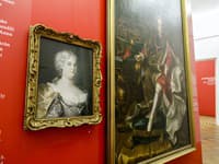 Snímka z otvorenia výstavy Pálffyovci z Červeného Kameňa a Mária Terézia v Slovenskom národnom múzeu v Bratislave