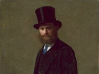 Manet na portréte Henriho Fantin-Latoura z roku 1867